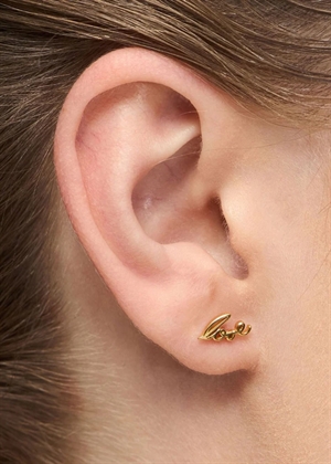 For My Love earring Forgyldt Lulu Copenhagen 